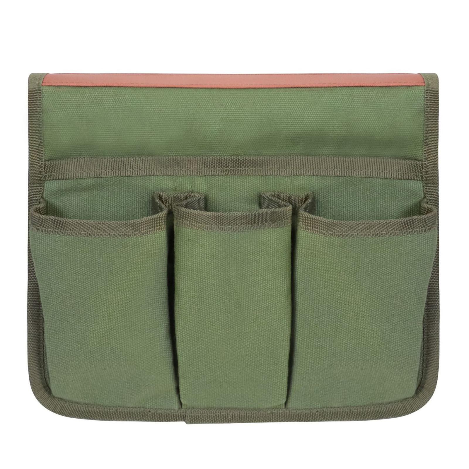 

Camping Armrest Storage Bag Folding Chair Caddy Seat Pocket Container Bag Suitable for Outdoor Beach Chairs армія зелений колір