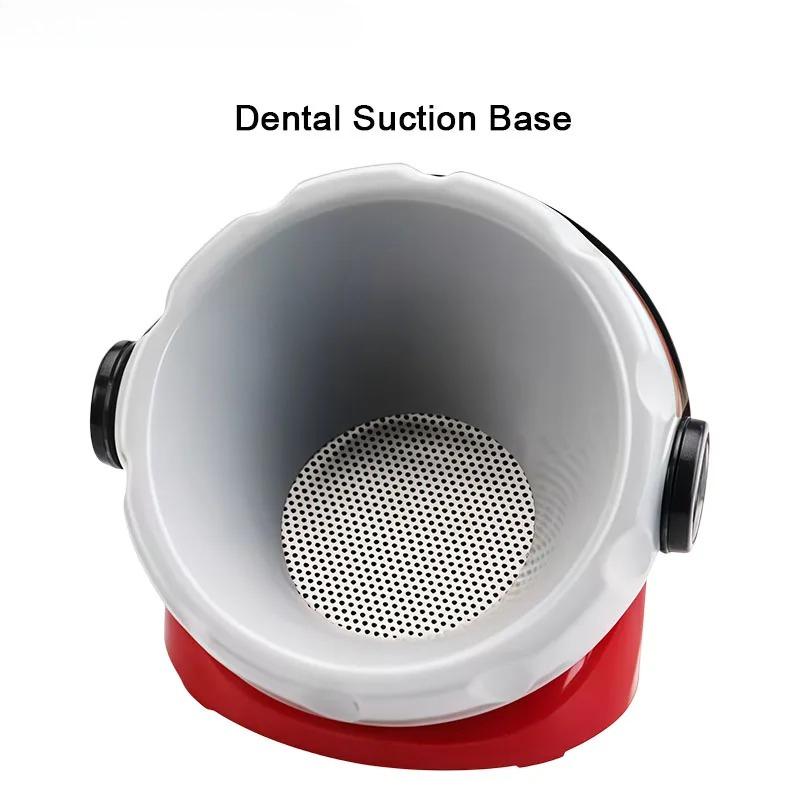 1 Pieza Base de Vacío Dental, Accesorios de Vacío para Técnico Dental, Base de Vacío de Escritorio, Materiales y Herramientas de Limpieza Dental