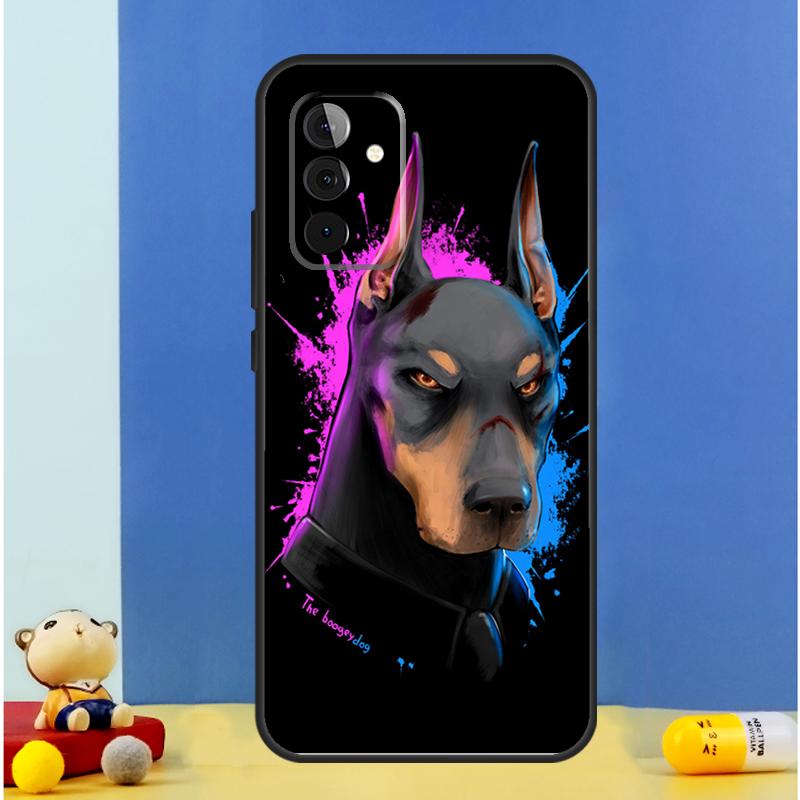 Dachshund Doberman Dog Case For Samsung Galaxy A55 A35 A15 A36 A06 A16 A26 A56 A53 A32 A52 A33 A13 A14 A34 A54 A17
