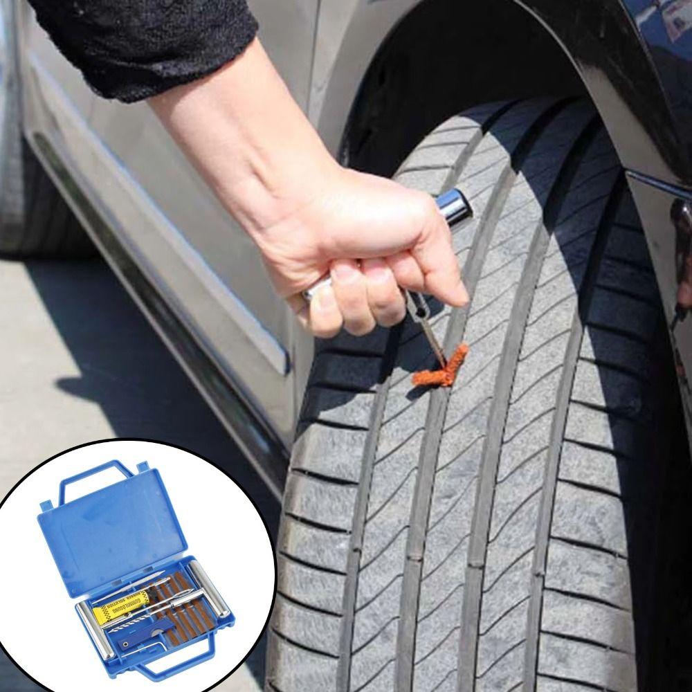 Mini Tool Kit Puncture Repair Kit Heavy Duty Tubeless Tire Repair Tire Repair Tool Kit  Motorcycle