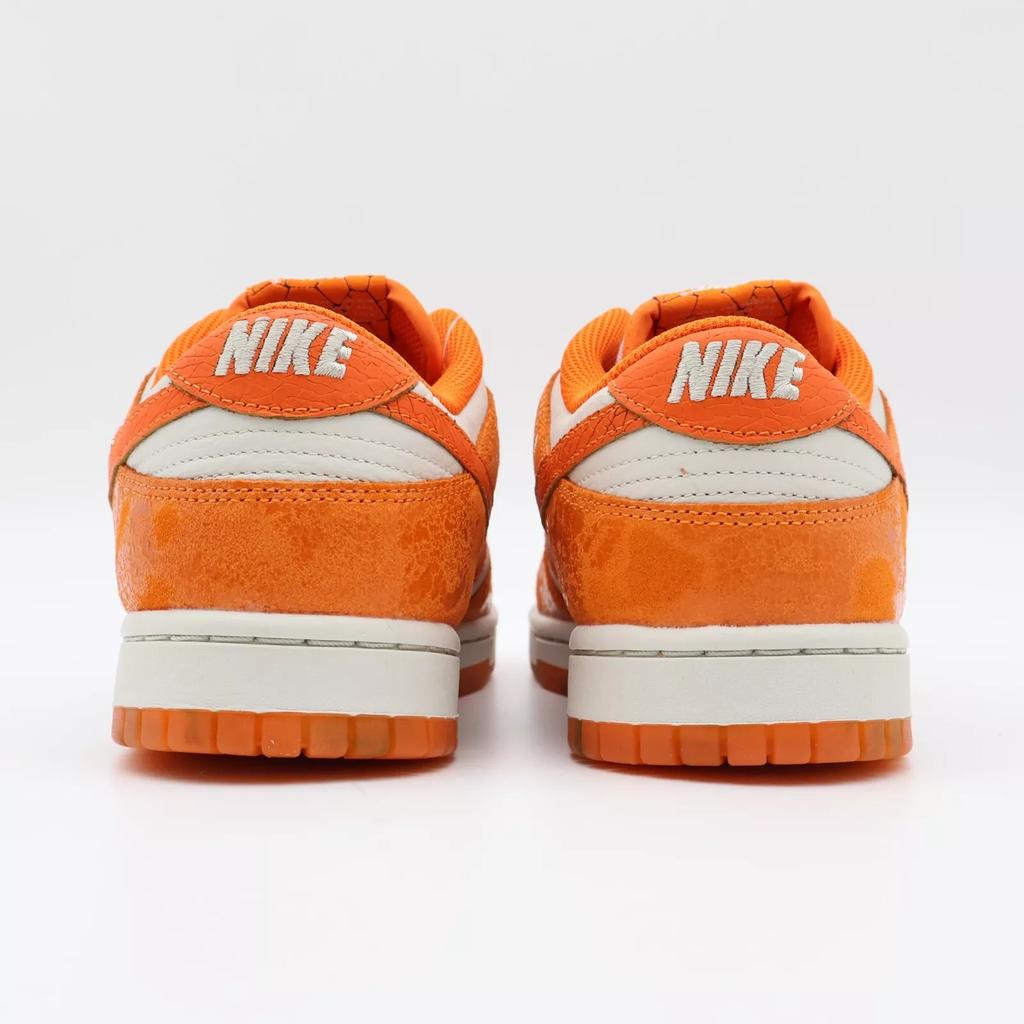 FN7773-001 Nike Dunk Low Total Orange Light Bone Safety Laser (Women's)