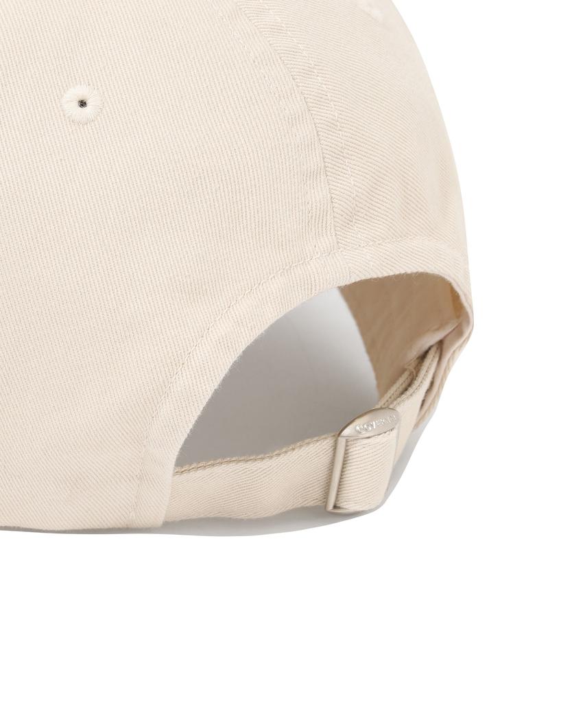COVERNAT Felt Applique Ball Cap Beige