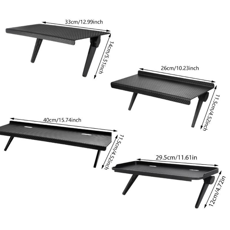 Screen Top Storage Shelfs Adjustable Monitors Storage Rack Computer Desktop Display Stand Routers Storage Rack