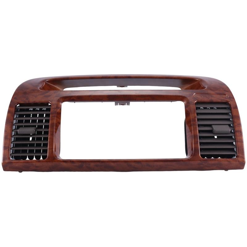 Car Fascia Auto Stereo Panel Mounting DVD Radio Dashboard Air Vent Outlet For Toyota Camry 5 2002-2006