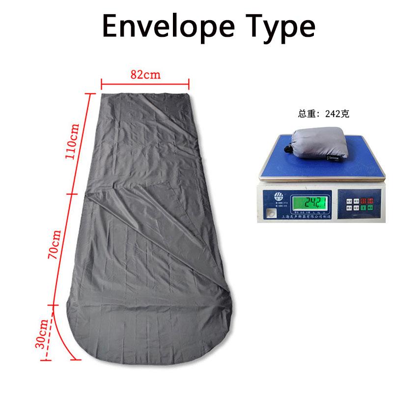 

Сверхлегкий спальный мешок для кемпинга, дорожный, устойчивый к грязи, удобный спальный мешок