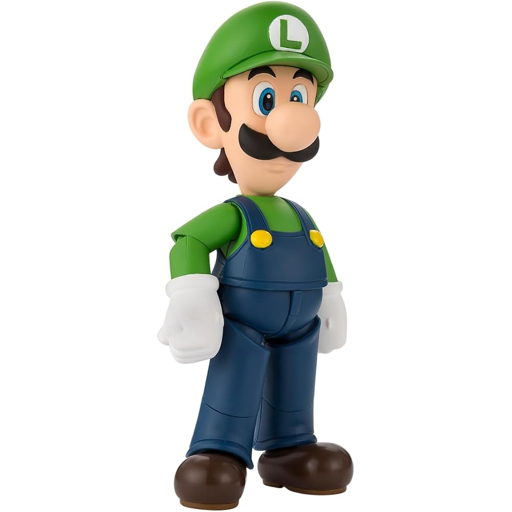 TAMASHII NATIONS S.H. Figuarts Super Mario Luigi (SUPER MARIO) approx. 110mm ABS & PVC painted ac...