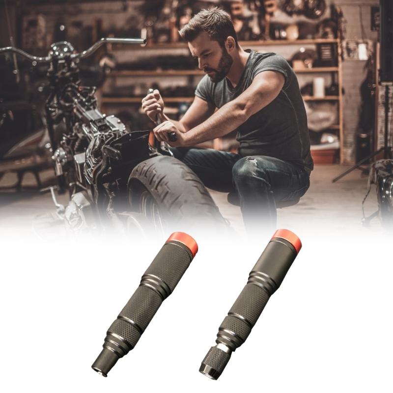 Magnetic Bit Holder 6.35mm Easy To Carry Aluminum Equipment for 1/4inch Hex Shank Bit Screwdriver Handle Repair