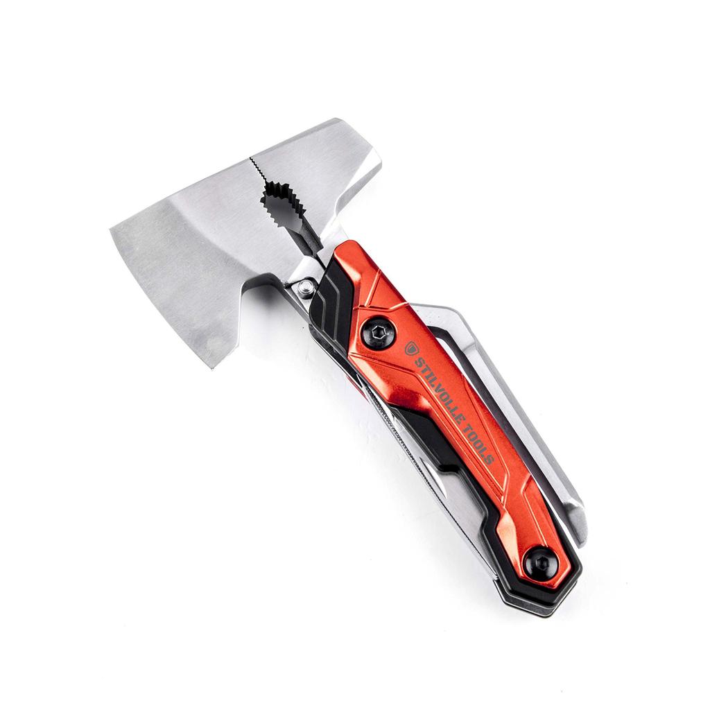 Axe Nine with 9 Functions Wire Bottle Phillips Flathead Nail Knife STILVOLLE TOOLS A Tool That Can Be Kept On Hand for and Emergency Created from the