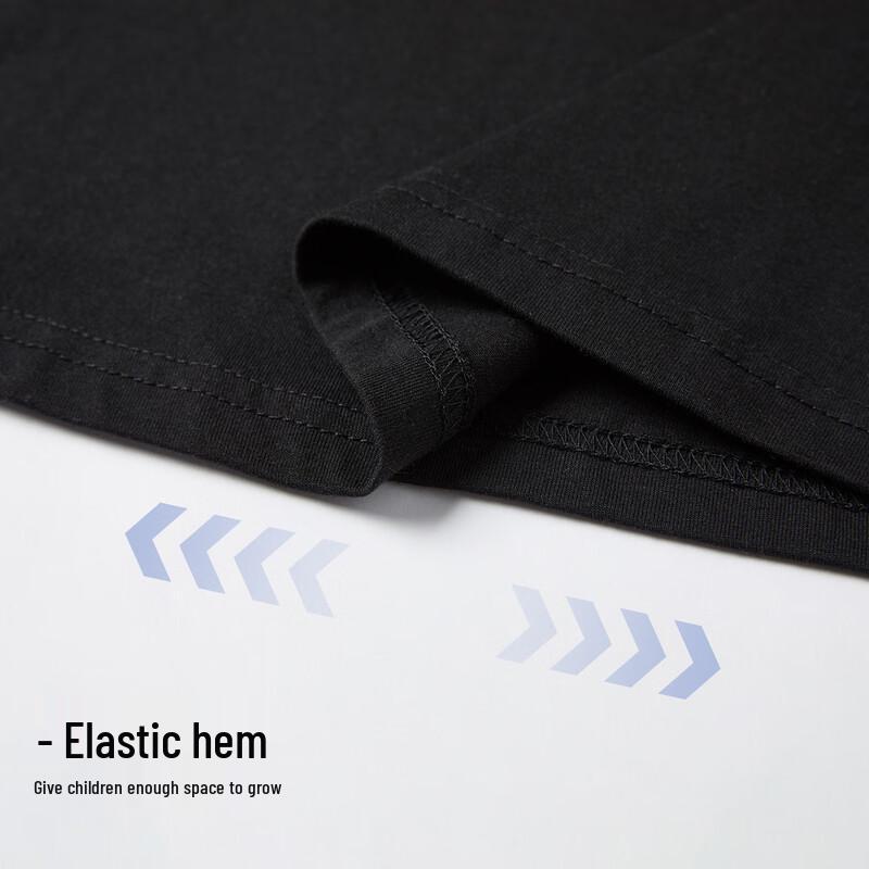 ASK JUNIOR 7A Antibacterial Kids' Pure Cotton Short Sleeve T-Shirt