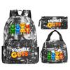 Collision party game merchandise print children explosion fashion school bag