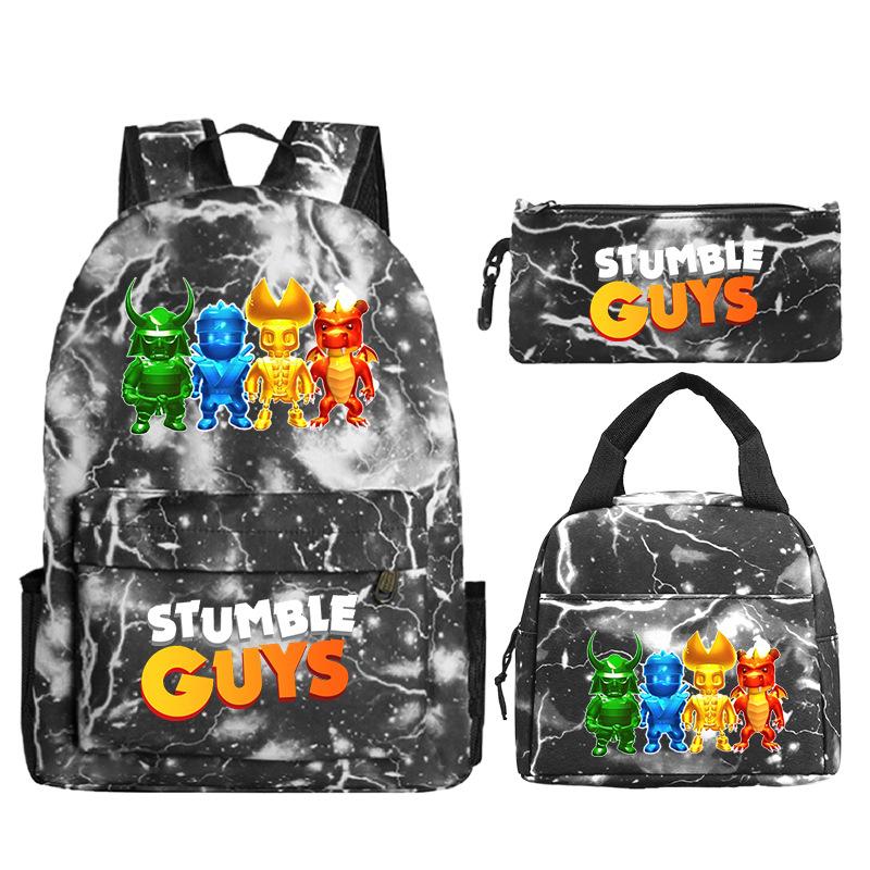 Collision party game merchandise print children explosion fashion school bag