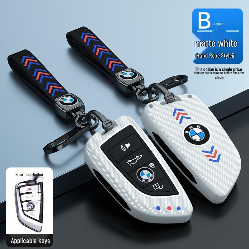3, 5, 7 Series Blade Key Case - Luminous Protective Shell for 320i, 525li Remote & X3 Buckle