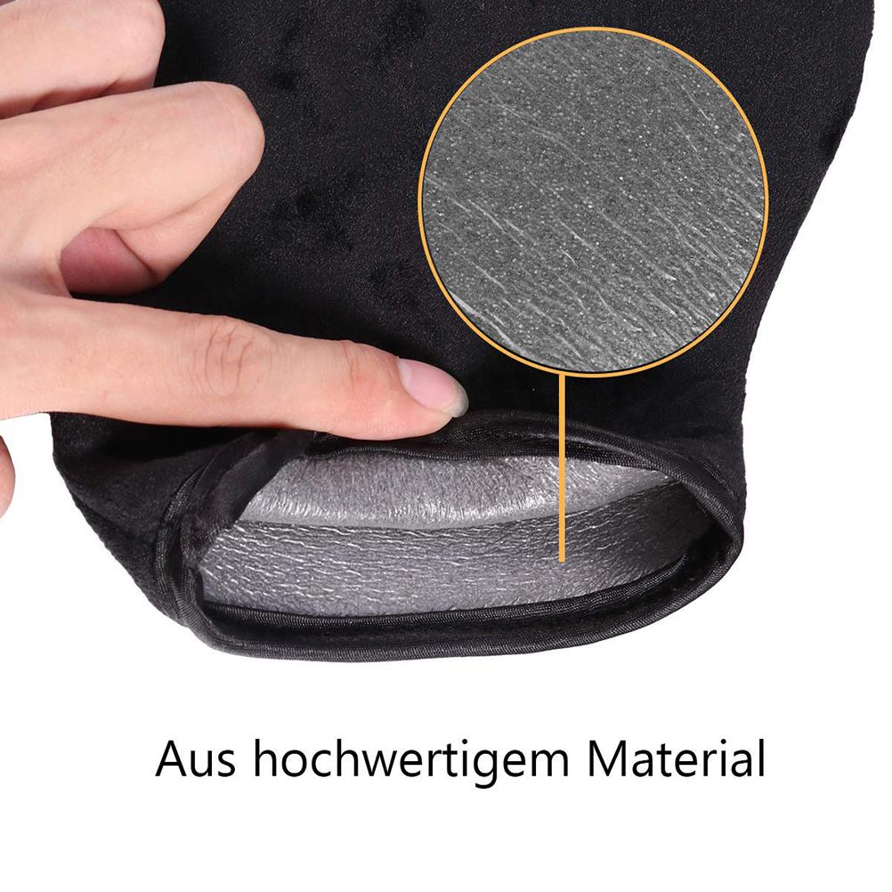 Self Tanning Mitt Applicator Sunless Tanner Glove Reusable Tanning Lotion Applicator Glove for Face and Body Black