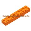 Cross-Border Small Particle Assembly Building Blocks - Compatible 3006 Brick 2x10 Accessory Parts