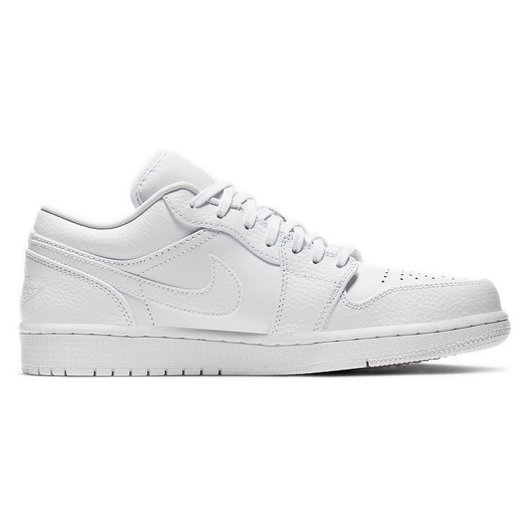 Air Jordan 1 Low Triple White Men Sneakers 553558-130