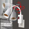 Smart Bluetooth & 433MHz E27 Bulb Lights with Remote Control RF Lamp Holder TUYA Wireless Wall Light Switch AC 220V Lamp Socket