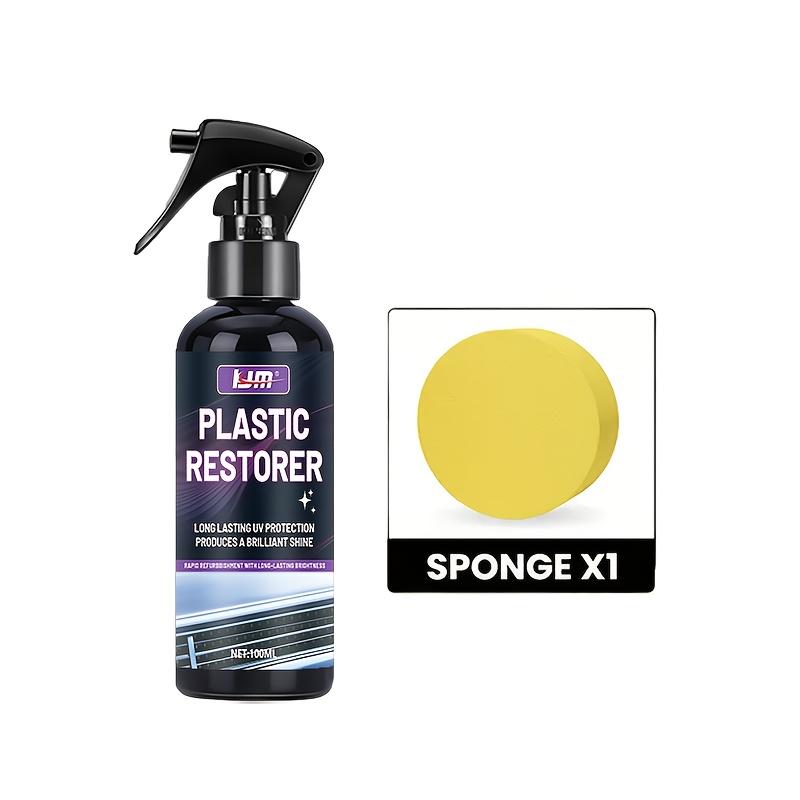 

Спрей для глянца кожи автомобиля, Восстанавливает блеск для пластика, резины, винила, Видимый полирующий уход, Эффективное восстановление поверхности