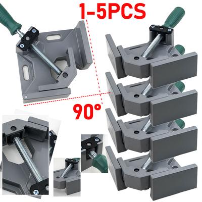 90 Degree Right Angle Clip Clamp Picture Frame Corner Clamp Right Angle Welding Woodworking Clamping Tool Aluminum Corner Clamp