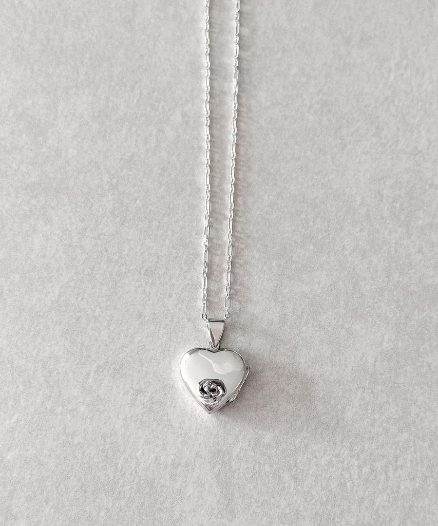 Code.H (Silver 925) Heart Frame Necklace