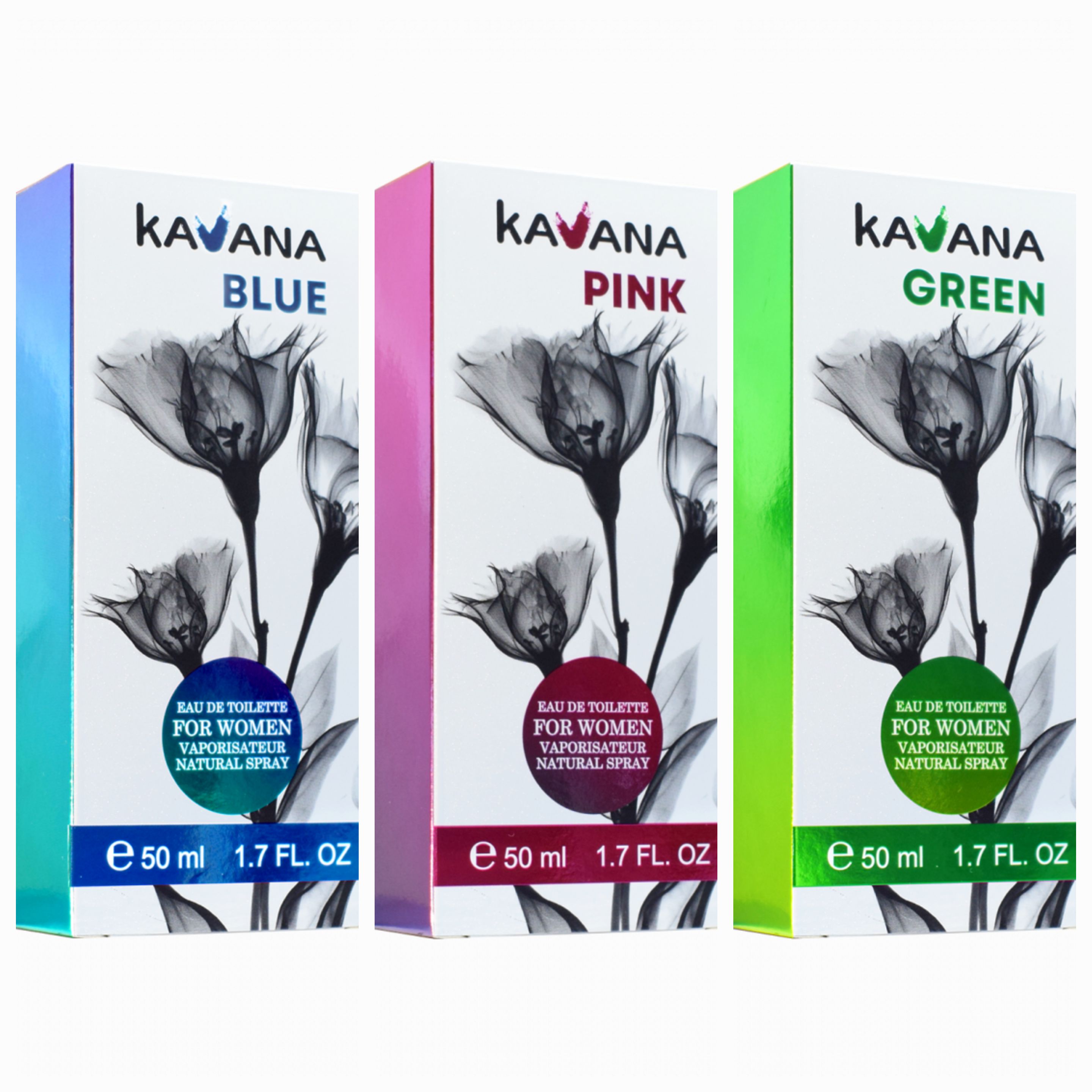 

Kavana Fragrance Туалетна вода для жінок 100 мл 3 ml + 3 ml + 3 ml