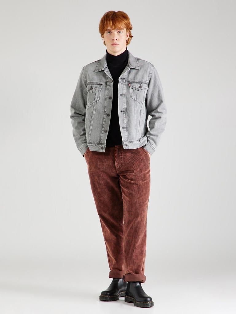Demi-season Jacket Levi's Herren The Trucker Jacket Man Grey