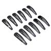 40 Pack Black Hair Clips 1.92 Inch Adults Children Hair Accessories Hair Tools Clip Decorative Women Metal Snap Barrettes
