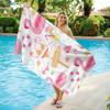 Flamingo Summer Style Beach Towel Quick-drying Super Absorbent Suitable for Swimming Beach Pool Gym Summer Gift for Friends