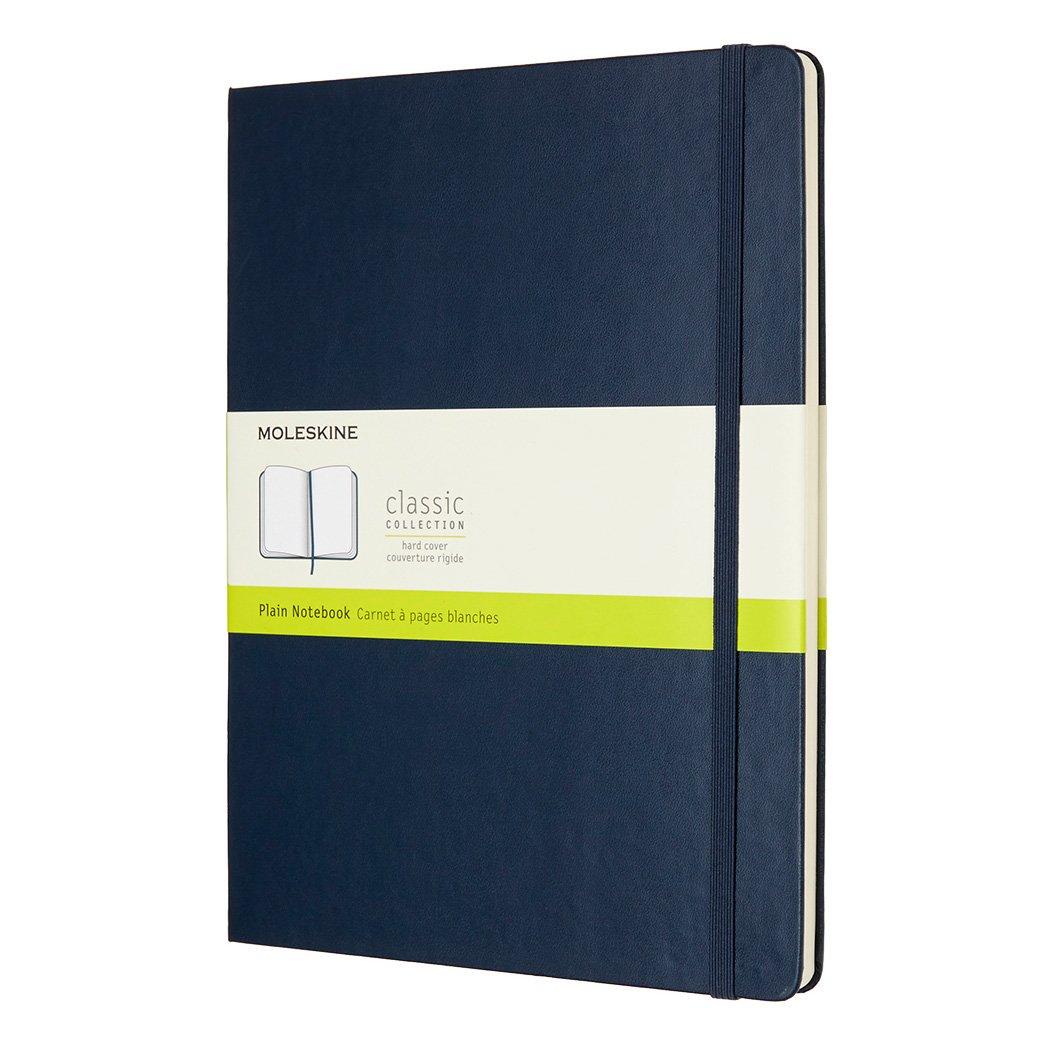 

Moleskine Color Sapphire QP092B20 Notebook, Hard, Plain, XL, Blue,