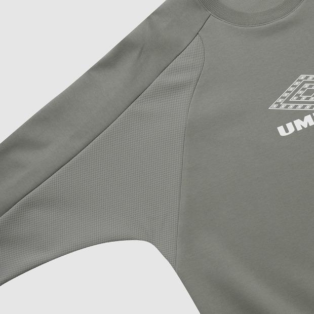 UMBRO Engineered Sweatshirt Khaki (Uq121Cfs22)