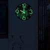 Living Rooms Wall Clock Silent Sweep Movement Study Room