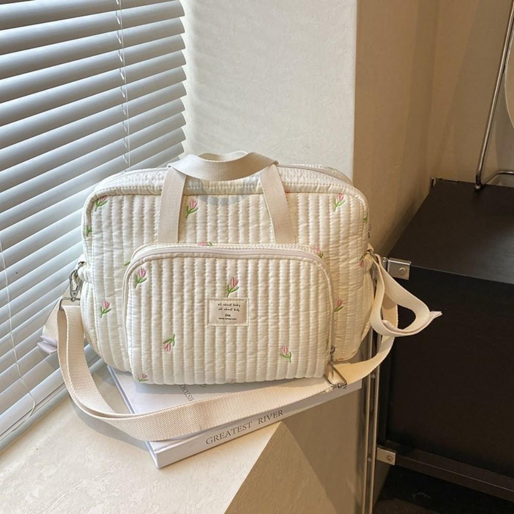 Neue Niedliche Bären-Organizer-Tasche Stickerei Große Kapazität Handtasche Mama-Tasche Schwangerschaftstasche Windel