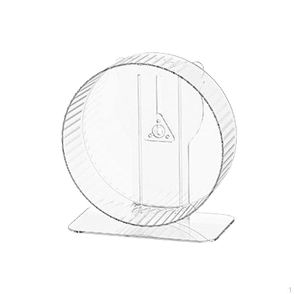 Křeček Cvičební kolo Běhací hračka Tichý Protiskluzový Trénink Pevný Běhací váleček pro Ježky