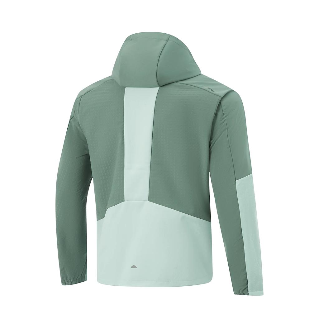 Li-Ning Running Series Hooded Minimalist Color-Block Casual Versatile Fashion Softshell Jacket Men jackets AFDVB55-5