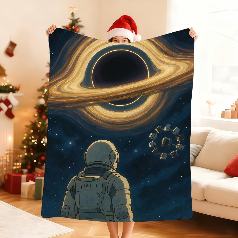 Classic I-Interstellar Blanket Soft Throw Blanket for Home Bedroom Bed Sofa Picnic Travel Office Rest Cover Blanket Gift
