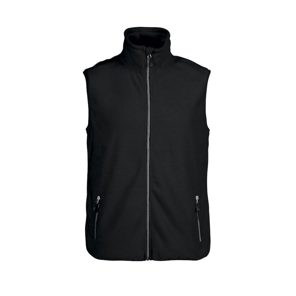 Printer RED Mens Sideflip Sleeveless Fleece Top