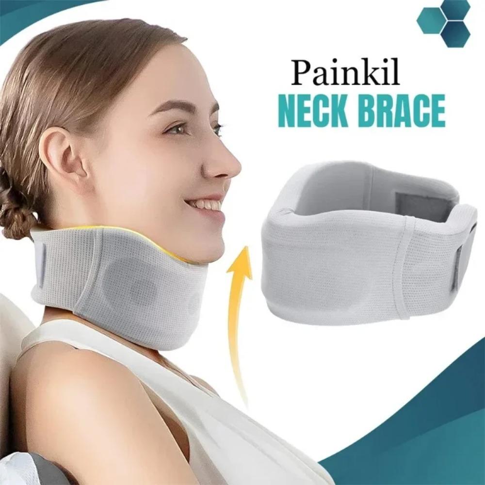 Medical Neck Cervical Traction Device Necks Orthopedic Pillow Collar Cervical Stretcher Spine Protector Pains Relief Health Care