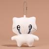 Cat Plush Keychain With Earphone Design Soft Toy For Bag Decor And Gift