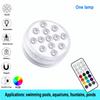 RF Wireless Waterproof IP68 Underwater Lights Pool Party Atmosphere Lights Pond Lighting Colored Lights Outdoor Garden Landscap