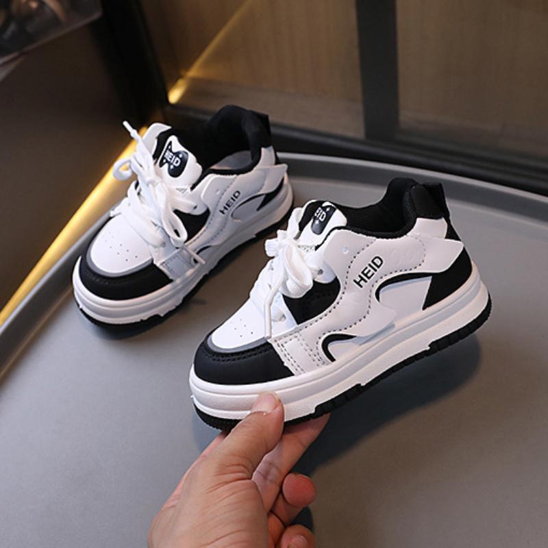 New Autumn Solid Wear-resistant Soft Sole Versatile Casual Sports Shoes for Boys and Girls