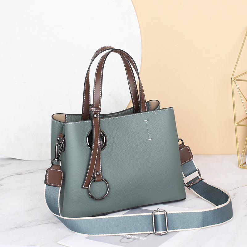 Genuine Leather Women's Versatile Crossbody Shoulder Bag, Top Grain Cowhide Handbag 2023