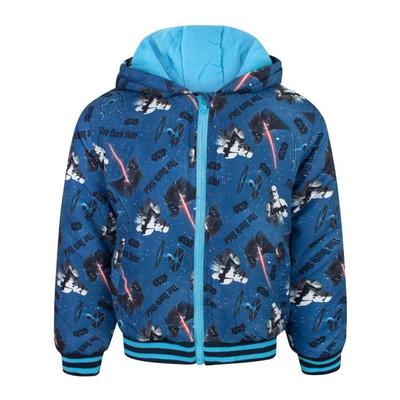 Boys All-Over Print Hooded Jacket