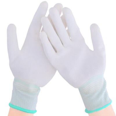 Gants de travail en nylon enduit PU Fuxing