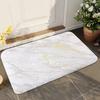 1pc Luxury Golden Marble Bath Mat Absorbent Anti Slip Soft Carpet for Bathroom Kitchen Home Decor Floor Mat