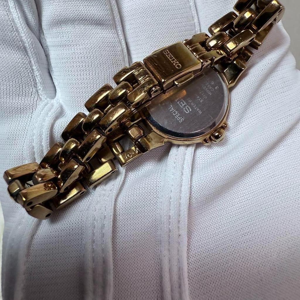 [USED] SEIKO Tisse Watch v117-OBBO Solar Produced by Nozomi Sasaki