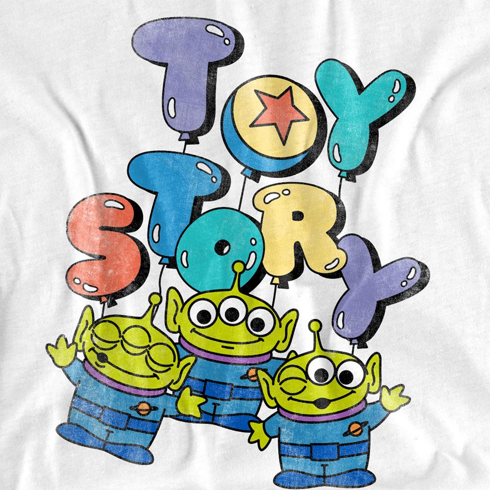 Toy Story Womens/Ladies Aliens Balloons T-Shirt