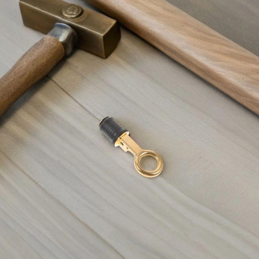 Sturdy Marine Boat Drain Plug Snap Handle Boat Accessories Brass Handle Drain Plug  Kayaks
