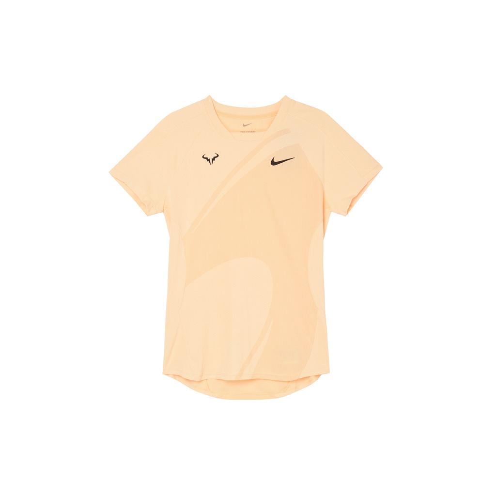 Nike Men's Dri-FIT ADV Rafael Nadal Tennis Short-Sleeve Top Ice Peach DV2878-801