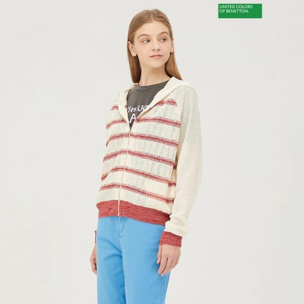 Benetton Hooded Zip Cardigan Bakc59431