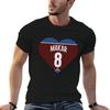 Cale Makar Jersey Heart T-Shirt All Match Print Short Sleeve Top