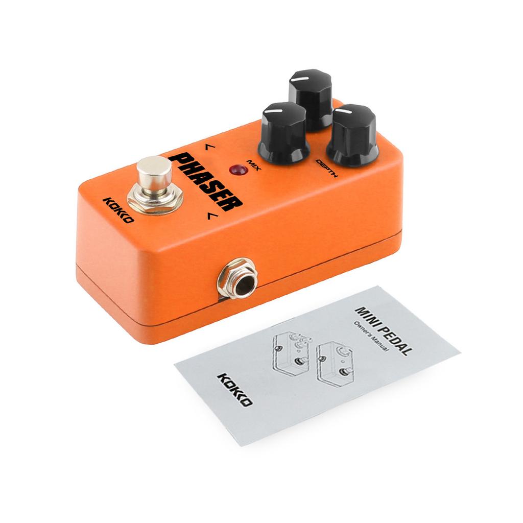KOKKO FPH2 PHASER Electric Guitar Effect Pedal Portable Guitar Effector Phase Mini Single Electric Guitar Effect Pedal